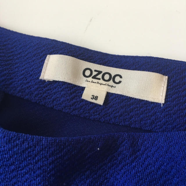 OZOC(オゾック)の美品♡ オゾック ozoc ブルー スカート レディースのスカート(ミニスカート)の商品写真