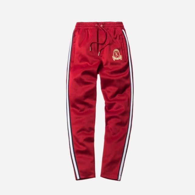 在庫大人気 Supreme - KITH X BERGDORF GOODMAN トラックパンツ RED XS