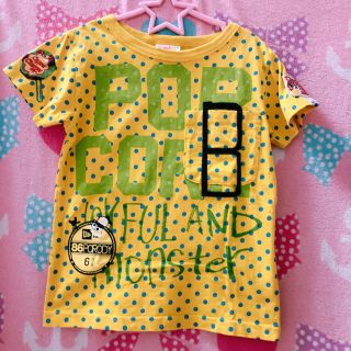 ジャム(JAM)のJAM☆プリント半袖Tシャツ 130cm YELLOW 複数購入割引き可能♪(Tシャツ/カットソー)