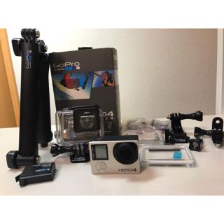 ゴープロ(GoPro)のgopro hero4 silver(コンパクトデジタルカメラ)