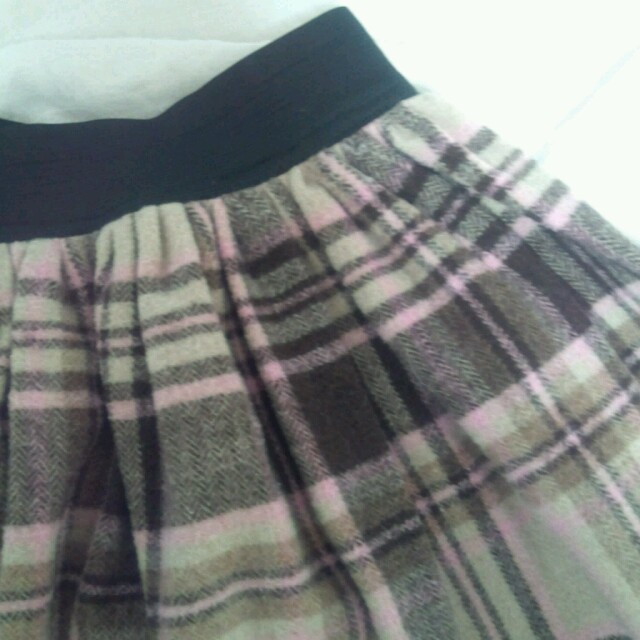 F i.n.t(フィント)のチェック柄スカート レディースのスカート(ミニスカート)の商品写真
