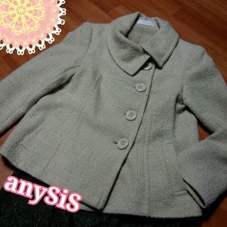 エニィスィス(anySiS)のanySiS♡コート(ピーコート)