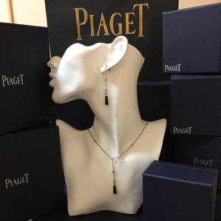 ピアジェ(PIAGET)のピアジェ  オニキスダイヤピアス(ピアス)