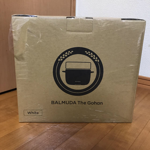 BALMUDA(バルミューダ)のBALMUDA バルミューダ The Gohan White K03A-WH スマホ/家電/カメラの調理家電(炊飯器)の商品写真