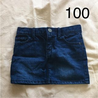 ベビーギャップ(babyGAP)のGAP デニムスカート 100 女の子 3歳 試着のみ 美品(スカート)