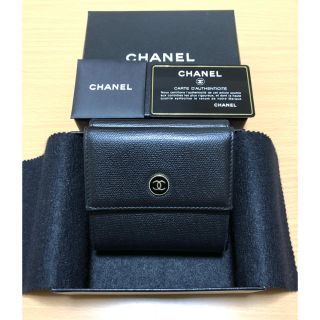 シャネル(CHANEL)のCHANEL ココボタン 三つ折り財布(財布)