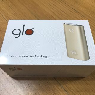 グロー(glo)のglo 新品 限定 シャンパンゴールド(タバコグッズ)