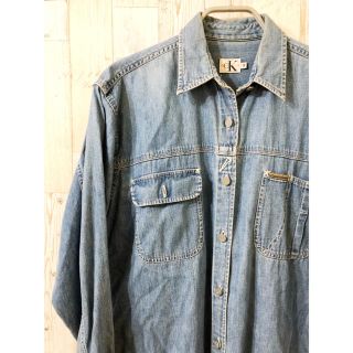 シーケーカルバンクライン(ck Calvin Klein)の90's Calvin Klein Jeans デニムシャツ カルバンクライン (シャツ)