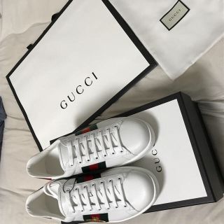 グッチ(Gucci)のGUCCI 大人気 スニーカー ホワイト(スニーカー)