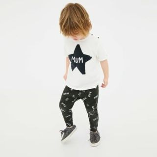 ザラキッズ(ZARA KIDS)の新品未使用ZARAベビーキッズ　ザラ　今期レギンスパンツ(パンツ/スパッツ)