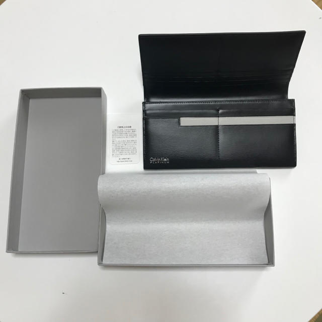 Calvin Klein(カルバンクライン)の【新品】CK カルバンクライン 長財布 メンズのファッション小物(長財布)の商品写真