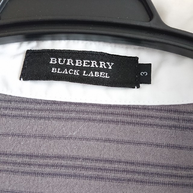 BURBERRY BLACK LABEL(バーバリーブラックレーベル)の中古品  半袖ポロシャツ メンズのトップス(ポロシャツ)の商品写真