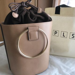 プラステ(PLST)の【美品】PLST バケツ型バッグ (ショルダーバッグ)