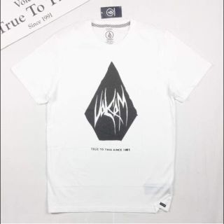 ボルコム(volcom)のVT14 新品送込 M ホワイト ボルコム Carving Block Tシャツ(Tシャツ/カットソー(半袖/袖なし))