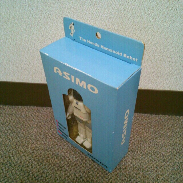 ホンダ(ホンダ)のHONDA ASIMO　ホンダ アシモ　アクションフィギュア　未開封　レア品 エンタメ/ホビーのおもちゃ/ぬいぐるみ(キャラクターグッズ)の商品写真