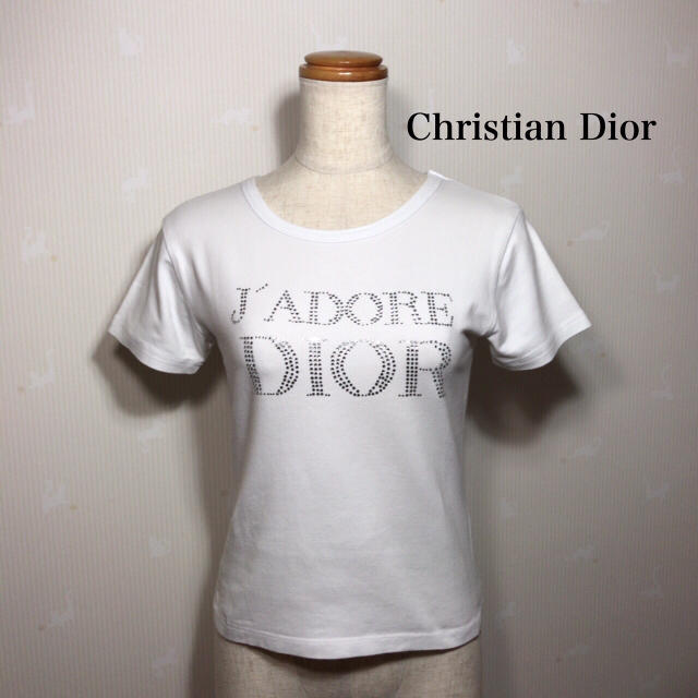 Christian Dior(クリスチャンディオール)のChristian Dior カットソー ☆ Tシャツ レディースのトップス(Tシャツ(半袖/袖なし))の商品写真