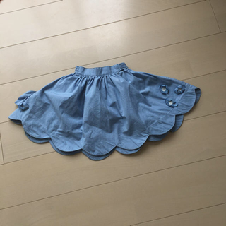 シャーリーテンプル(Shirley Temple)の110水色スカート  シャーリーテンプル(スカート)