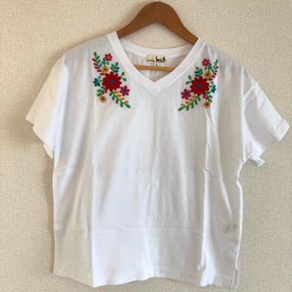 チチカカ(titicaca)のチチカカ 刺繍Tシャツ(Tシャツ(半袖/袖なし))