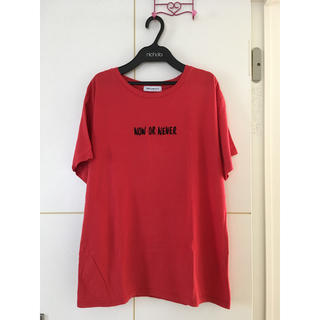 ブラウニー(BROWNY)の赤ティーシャツ(Tシャツ(半袖/袖なし))