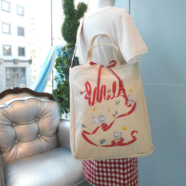 MILK(ミルク)のMILK❤︎tote bag レディースのバッグ(トートバッグ)の商品写真