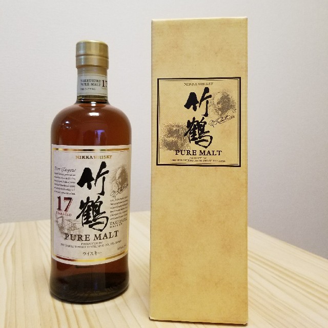 NIKKA/ニッカ ウイスキー 竹鶴 17年 ピュアモルト 700ml-