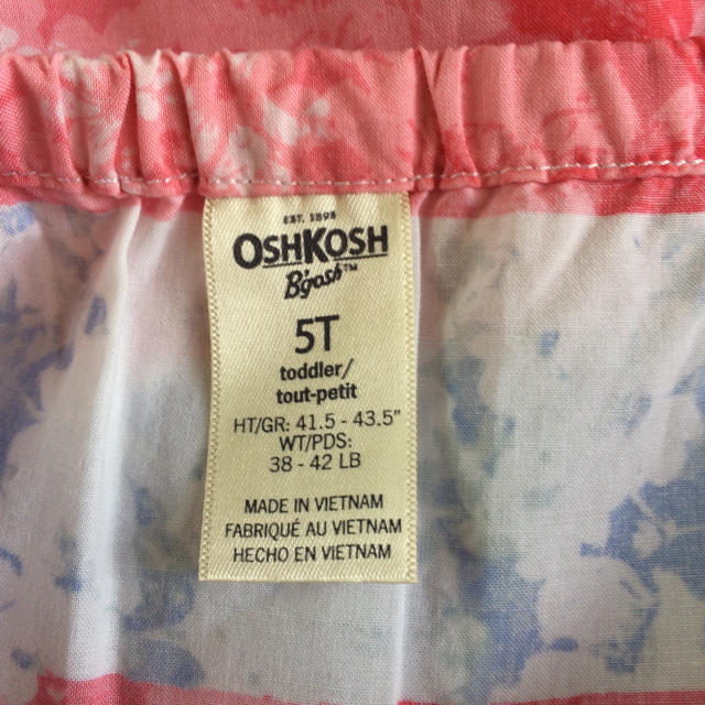 OshKosh(オシュコシュ)のOshkosh ワンピース キッズ/ベビー/マタニティのキッズ服女の子用(90cm~)(ワンピース)の商品写真