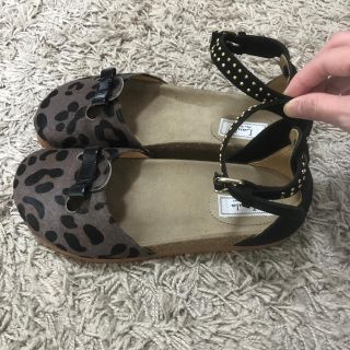 ビルケンシュトック(BIRKENSTOCK)のLaula レオパード、スタッズサンダル(サンダル)