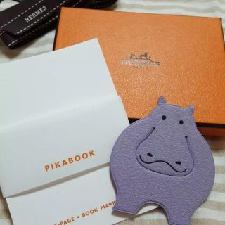 エルメス(Hermes)のエルメス♡ブックマーク♡しおり♡かばさんレア(しおり/ステッカー)