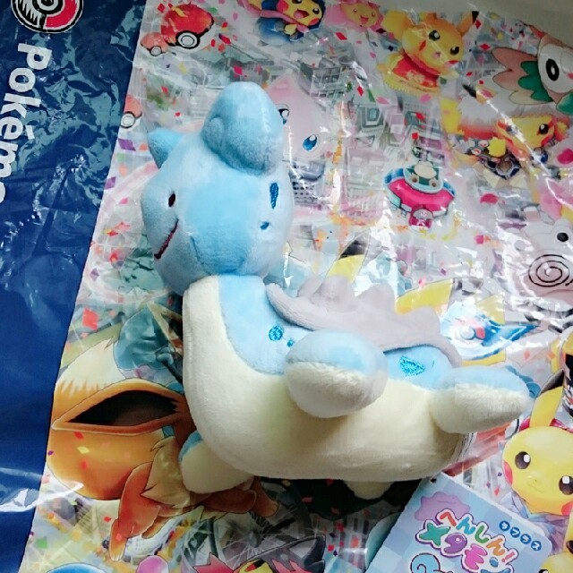 ポケモン(ポケモン)のへんしんメタモン ラプラス エンタメ/ホビーのおもちゃ/ぬいぐるみ(ぬいぐるみ)の商品写真