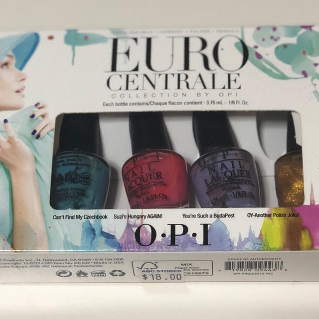 OPI(オーピーアイ)のネイル4色セット・OPI コスメ/美容のネイル(マニキュア)の商品写真