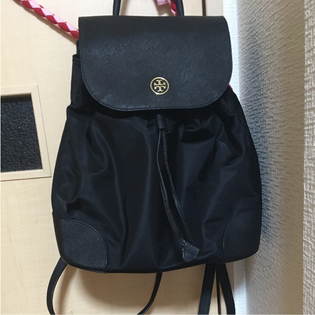 Tory Burch - トリーバーチ リュック ナイロン レザー 黒の通販 by ...