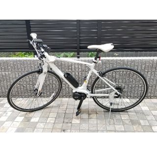 YAMAHA YPJ-C Mサイズ ホワイト 電動ロードバイク 美品(自転車本体)