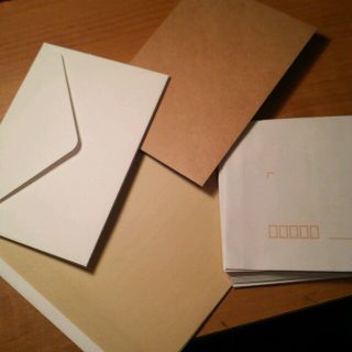 ムジルシリョウヒン(MUJI (無印良品))の追加!!レターセットのセット(その他)