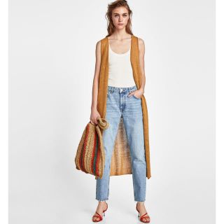 ザラ(ZARA)の新品 ザラ マムフィットデニム(デニム/ジーンズ)