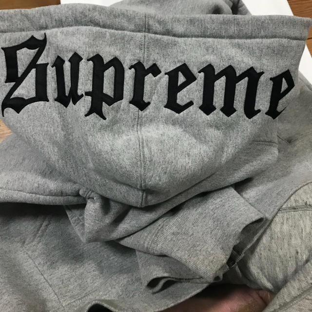 込 supreme old english zip-up 16aw パーカー 込 supreme old english zip-up 16aw パーカー