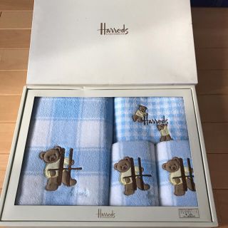 ハロッズ(Harrods)の専用‼️Harrodsのバスタオル等4点セット(タオル/バス用品)