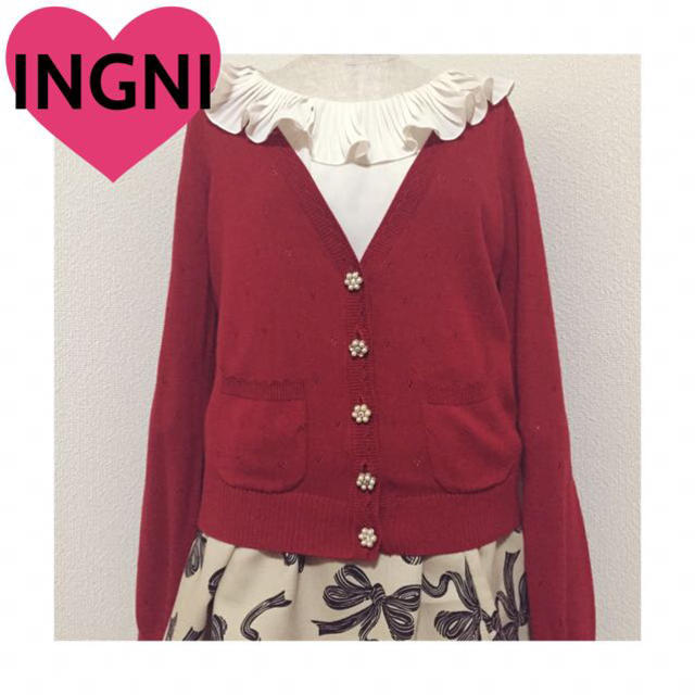 INGNI(イング)のINGNI♡カーディガン レディースのトップス(カーディガン)の商品写真