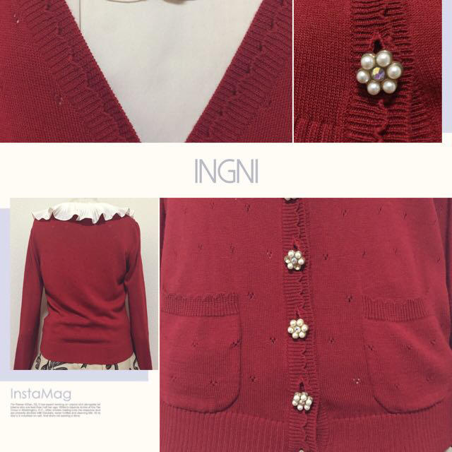 INGNI(イング)のINGNI♡カーディガン レディースのトップス(カーディガン)の商品写真