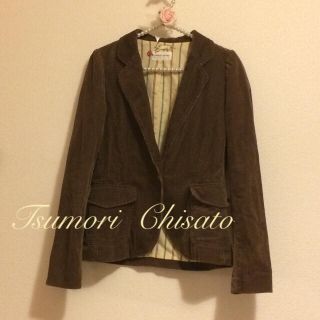 ツモリチサト(TSUMORI CHISATO)の専用☆ツモリチサト❤︎コーデュロイ❤︎ジャケット❤︎ネコ(テーラードジャケット)