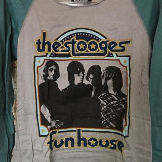 ヒステリックグラマー(HYSTERIC GLAMOUR)のStoogesコラボ ロンT バンドTシャツ イギーポップ(Tシャツ(長袖/七分))