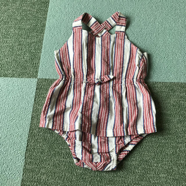 babyGAP(ベビーギャップ)のgap ワンピース風 ロンパース 70 キッズ/ベビー/マタニティのベビー服(~85cm)(ロンパース)の商品写真