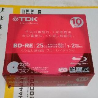 ティーディーケイ(TDK)のTDK 録画用 BD-RE ホワイト・ディスク BEV25PWA10UB(その他)