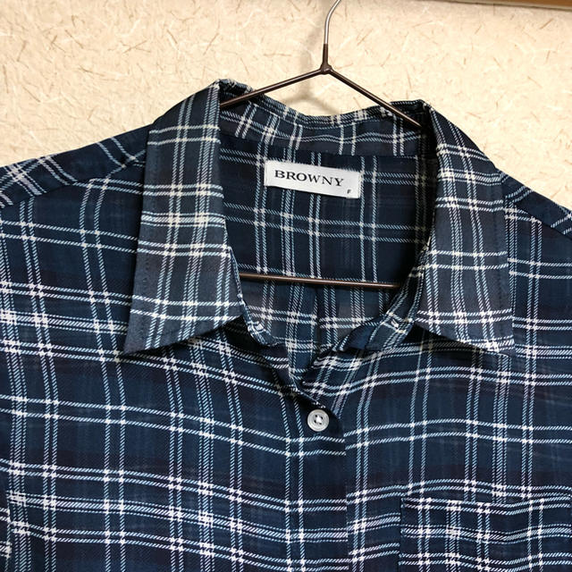 WEGO(ウィゴー)のWEGO チェックロングシャツ メンズのトップス(シャツ)の商品写真