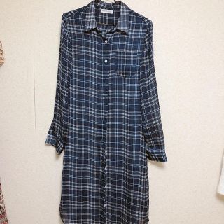 ウィゴー(WEGO)のWEGO チェックロングシャツ(シャツ)