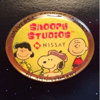 スヌーピー(SNOOPY)の☆SNOOPY☆USJ1周年記念非売品ピンバッジ(バッジ/ピンバッジ)