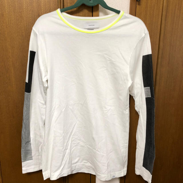 FACETASM(ファセッタズム)のFACETASM  COLOR BINDER BARCODE TEE 3 白 メンズのトップス(Tシャツ/カットソー(七分/長袖))の商品写真