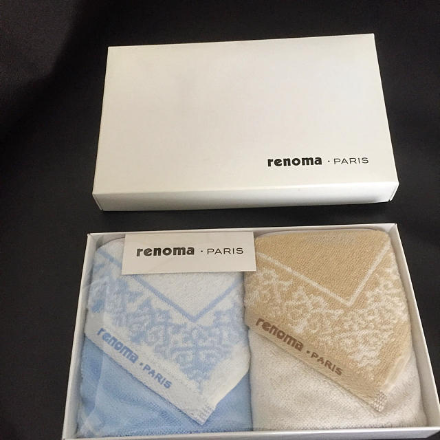 RENOMA(レノマ)の専用です！ レノマ   タオルハンカチ メンズのファッション小物(ハンカチ/ポケットチーフ)の商品写真