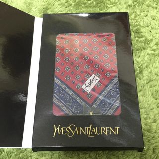 サンローラン(Saint Laurent)のイブサンローラン ハンカチ 化粧箱入り YSL(ハンカチ/ポケットチーフ)