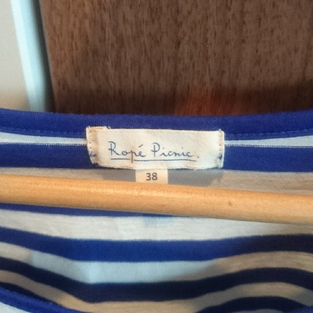 Rope' Picnic(ロペピクニック)のあお様専用 ロペピクニック 半袖ボーダーシャツ  38 レディースのトップス(Tシャツ(半袖/袖なし))の商品写真
