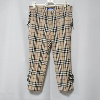 バーバリーブルーレーベル(BURBERRY BLUE LABEL)のバーバリーブルーレーベル クロップドパンツ(クロップドパンツ)